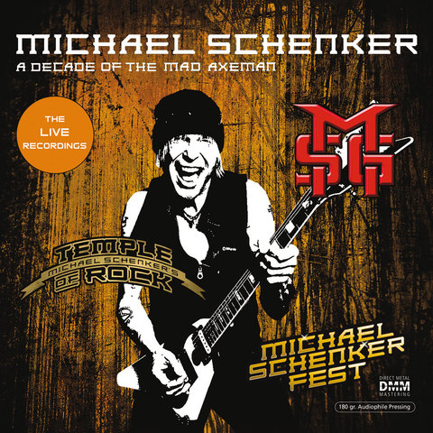 Inakustik LP, Schenker Michael: A Decade Of The Mad Axeman (Live Recordings), 01691587