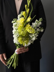 Букет невесты «Лайм»
