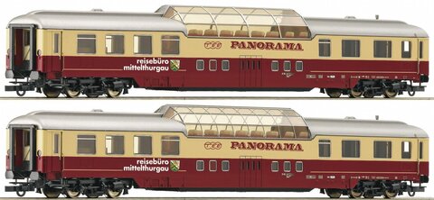 Roco 64137 Набор вагонов Panoramawagen Epoche V 1/87