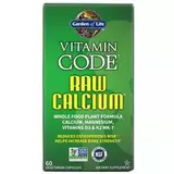 Кальций RAW, RAW Calcium, Garden of Life, Vitamin Code, 60 вегетарианских капсул 1