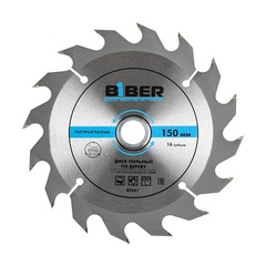 БИБЕР 85241 Диск пильный 150х 20-16  z20,быстрый рез ---
