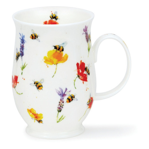 Кружка 310мл Dunoon Цветы и пчелы Саффолк