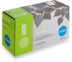 Картридж лазерный Cactus CS-CE250AV черный (5000стр.) для HP CLJ CM3530/CP3525