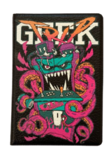 Фирменная обложка на паспорт Аркадный Монстр