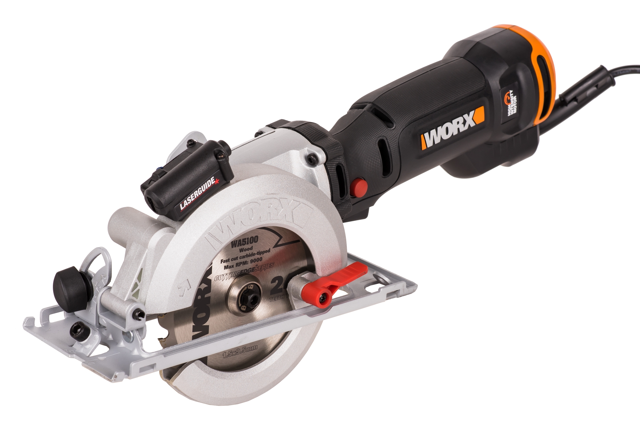 Дисковая пила WORX WX437, 800Вт, 120 мм, кейс