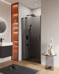 Cezares SLIDER-B-1-80/90-GRIGIO-NERO Душевая дверь в нишу фото