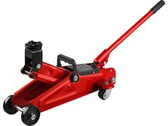 STAYER R-22 RED FORCE, в кейсе, 2 т, 125 - 320 мм, подкатной домкрат для легковых а/м, Professional (43152-2-K)