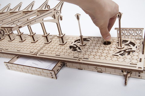 Конструктор 3D-пазл Ugears - Перрон