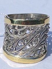 Зернь 1130ш(кольцо из серебра/золота)