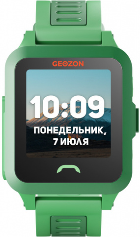 Детские умные часы GEOZON ACTIVE, зеленые