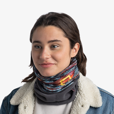 Картинка шарф-труба Buff polar Kumihimo Multi - 7