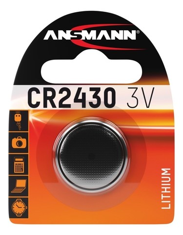 Батарейка литиевая CR2430 ANSMANN 3V