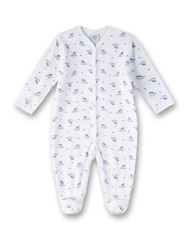 Велюровый комбинезон Sanetta на кнопках