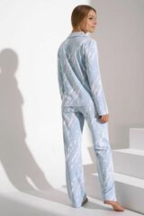 Пижама женская со штанами LISCA NAOMI 23421_Небесно-голубой