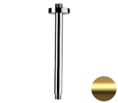 Remer 347N10BG Кронштейн потолочный для верхнего душа 10 см Remer 347N10BG, золото брашированное фото