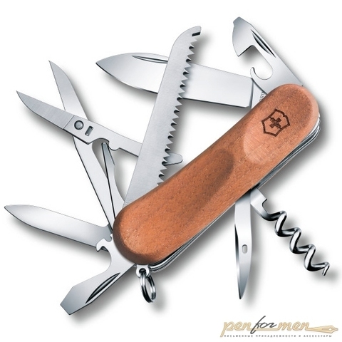 Нож перочинный Victorinox EvoWood 85мм 13 функций дерево (2.3911.63)