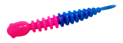 Силиконовые приманки Trout Bait Chub 65 (65 мм, цвет: Розово-голубой, запах: чеснок, банка 12 шт.)