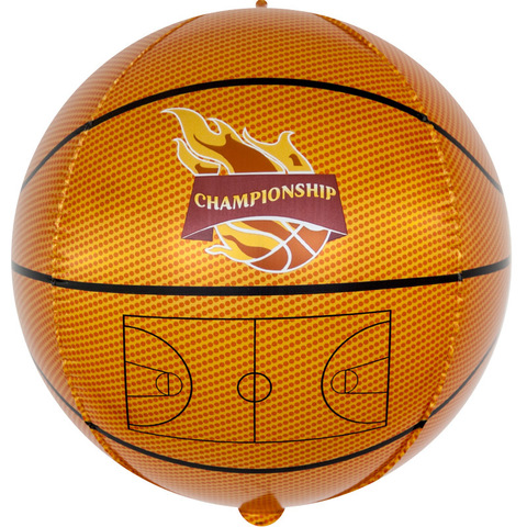 Шар сфера 3D Баскетбольный мяч, 58 см