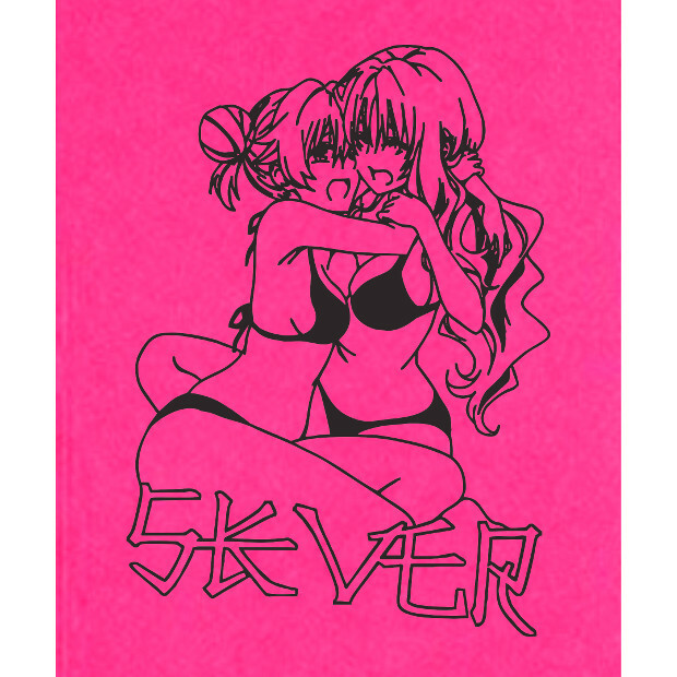 Шкурка на самокат СКВЕР x IMMORTAL BEREZA Anime Girls (Pink)