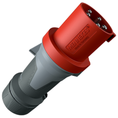 MENN Вилка кабельная №13112 63A 5P400V IP44 PowerTop
