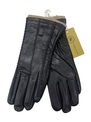 Перчатки. Женские. Материал верха: Кожаные. Подклад: Трикотаж-шерсть. В упаковке 5 шт.