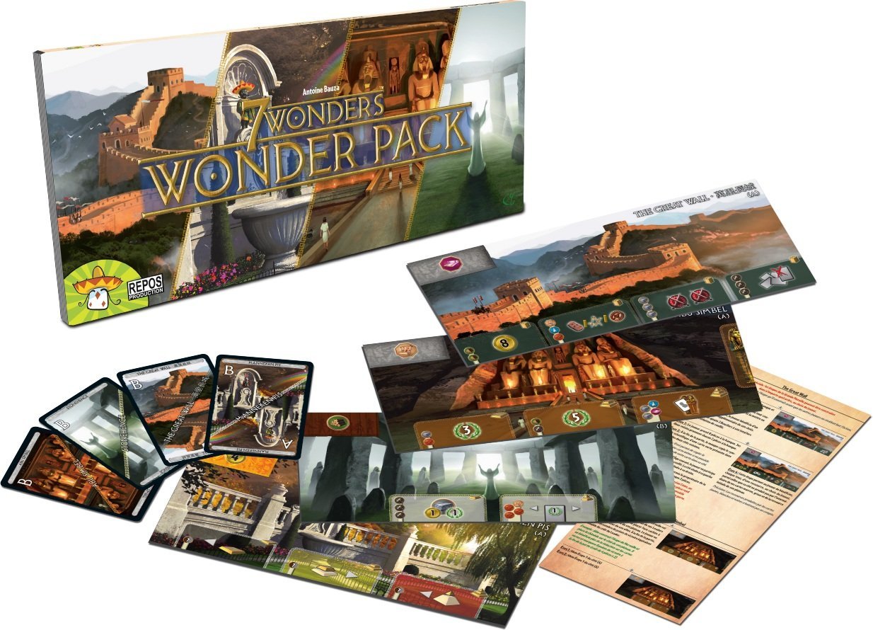 7 Wonders: Wonder Pack / 7 чудес: Новые чудеса в интернет-магазине  bgames.ru. Бесплатная доставка. Скидки.