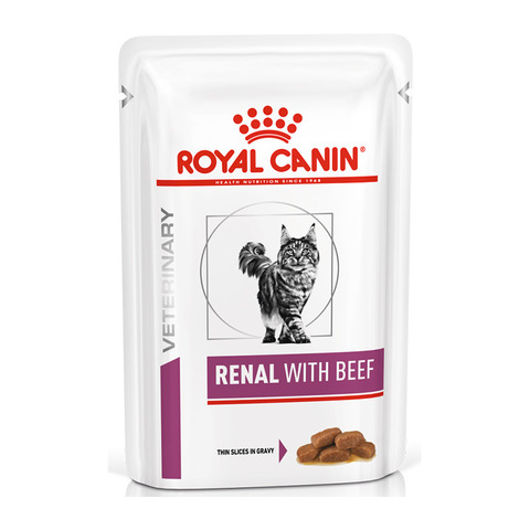 Royal Canin Renal пауч для кошек с говядиной 85г