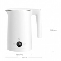 Чайник Xiaomi Thermostatic Electric Kettle 2 CN (MJHWSH03YM), белый