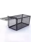 Крысоловка 27х14х14 см, черная нержавейка