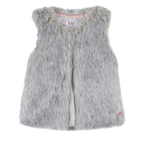 Меховой жилет для девочки GG&L