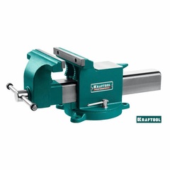 KRAFTOOL STEEL, 200 мм, стальные слесарные тиски (32701-200)
