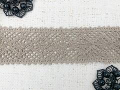 Кружево хлопковое/Тесьма вязаная, ш. 4,3 см