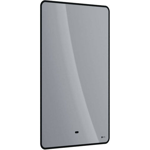 Lemark MIOBLACK LM45ZM-black Зеркало 45х80 см с интерьерной подсветкой, с подогревом