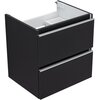 Aquanet 337952 Тумба Вега 2.0 50 2 ящ. цв.черный (337952)