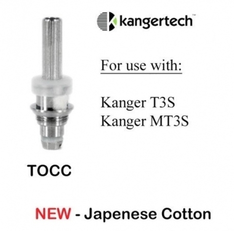 Сменный испаритель Kanger T3s TOCC (2,2 Ω) 1шт.