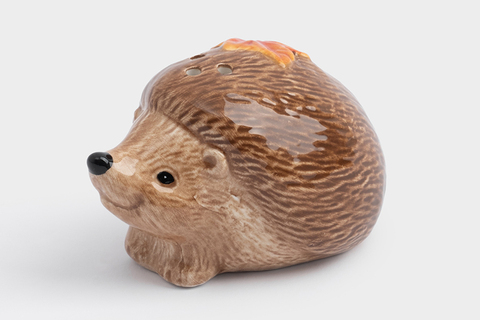 Емкость для соли или перца 5см Anna Lafarg Autumn forest Еж с листом