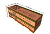 Сарай пластиковый WoodLook 8*10 NEW
