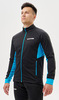 Костюм для лыж и зимнего бега Nordski Core Black/Breeze мужской