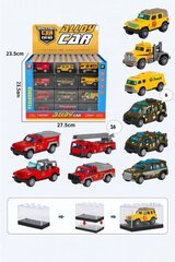 Металлически машинки 60 в уп 7 см ассорти СпецСлужбы