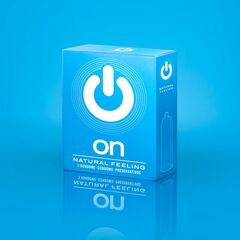 Презервативы ON Natural feeling классические, 3 шт.