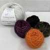 Набор материалов к МК Мотылек в технике Puff Color Knitting