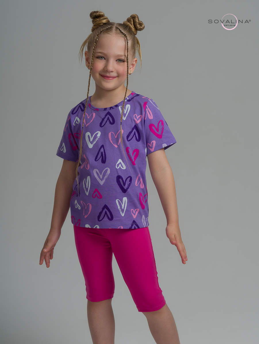 Костюм Актив лавандовая любовь-фуксия