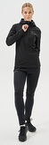 Тренировочная куртка с капюшоном Nordski PRO TOUR HOOD Black W женская
