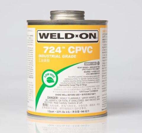 Weld-On 724 CPVC - клей для промышленных трубопроводов - 946 мл