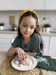 Салфетка сервировочная с вышивкой 