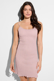 Розовое неглиже на тонких лямках Zimmerli