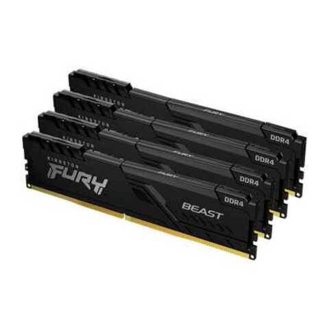 Оперативная память Kingston Fury Beast Black KF432C16BB1K4/64