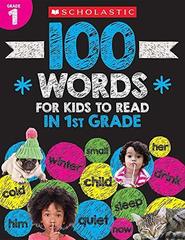 100 Words for Kids to Read in First Grade