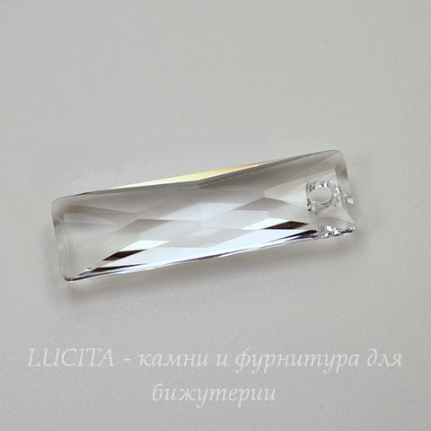 6465 Подвеска Сваровски Queen Baguette Crystal (25х7 мм)