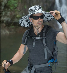Шляпа с широкими полями Skully extra wide Brim white camo - 2